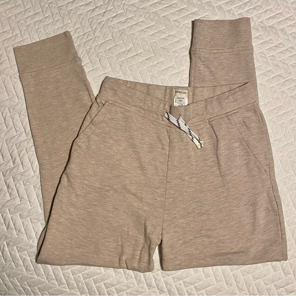 JCrew/CrewCuts Boys Joggers, set of 3, size 14.